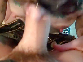 Hottest Cumshot, Cunnilingus porn scene