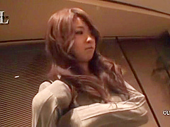 Hottest Japanese model Mami Orihara in Horny Close-up, Threesome JAV scene