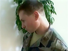 Hottest male in amazing uniform, blowjob homo porn scene