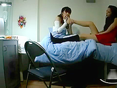 Hottest porn clip Lesbian try to watch for , it's amazing