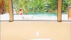 Hottie Is Showing Nice Figure Before Caressing Moist Twat