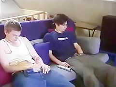 How Far Will These Friends Go To Cum