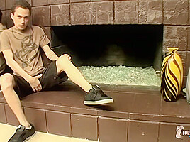 Hung Twinks Tasty Foot Load - Phillip Ashton