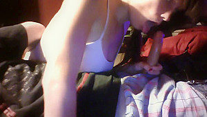 I love sucking his dick