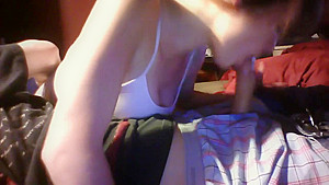 I love sucking his dick
