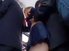 Incredible Japanese whore Yu Namiki in Amazing Bus, Public JAV movie