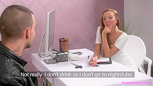 Incredible pornstar in Amazing Casting, Small Tits adult scene