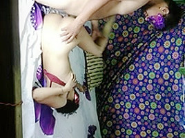 Indian Bhabhi Anita Singh In Red Lingerie Lifiting Her Legs High And Gets Fucked