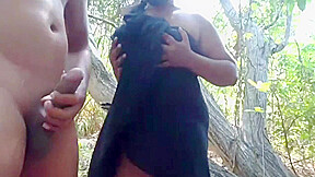 Indian Couple Outdoor Risky Sex