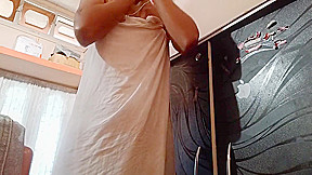 Indian Girl Tits Massage By Herself