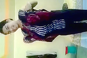 Indian Young Babe Stripping Salwar Suit Exposing Delicious Boobs