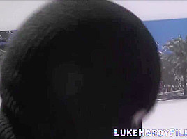 Inked brit sucks tugs and fucks pornstar