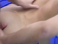 Interviewed amateur stud has hairy ass barebacked before cum