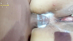 Is Tearing My Tight Asshole Open With His Huge Cock
