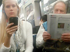 It is easy to spy on phone addicts