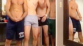 JOCKS HAVE A JERK OFF CONTEST