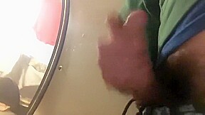 Jacking off until cum