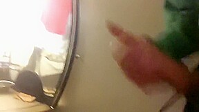 Jacking off until cum