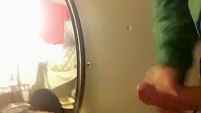 Jacking off until cum