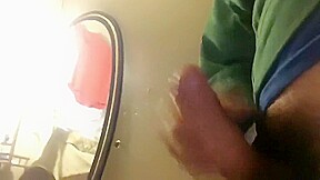 Jacking off until cum