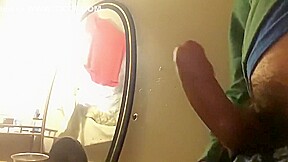 Jacking off until cum