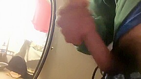 Jacking off until cum