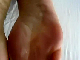 Janet Mason feet worship and footjob