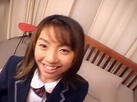 Japanese Gets Punished And Sucks Hard Cock