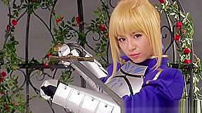 Japanese babe in uniform fingered