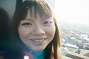 Japanese cutie delivers a nice blowjob and gets her snatch fingered