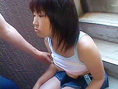 Japanese girl blowjob