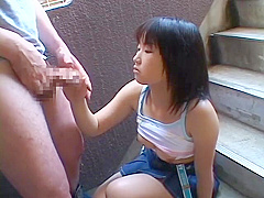 Japanese girl blowjob