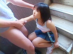 Japanese girl blowjob
