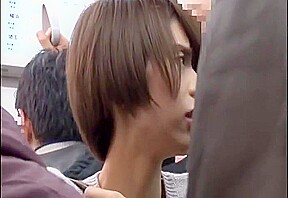 Japanese girl getting