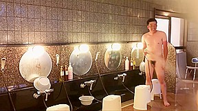 体育会系風呂 Japanese sento 01