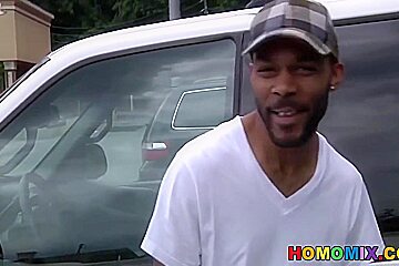 Jayden Jones Assrides A Big Black Cock