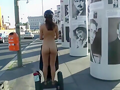 Jenny Appach - Nude Jenny In Berlin - Public Nudity Porn