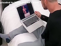 Jock Step Son Fucked After Secretly Recording Step Dad Masturbating To His Picture