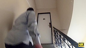 LAW4k Hottie was selling her body in public but punished by security guys
