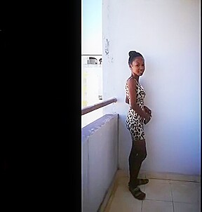LBFM 18YO 38KG EBONY teen 18+ RAW FUCKING OLD WHITE COCK #158