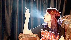 Lady Ruby A Smoking Lady