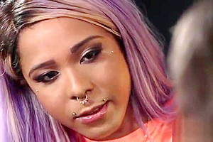 Ladyboy Mara Nova gets tight ass fucked in doggystyle by hot teen 18+ dude