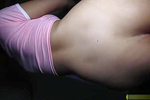 Ladyboy amateur with firm tits blowjob and barebacked