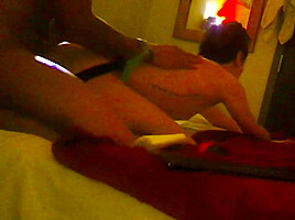 Latino twink loves Step daddy’s interracial big dick