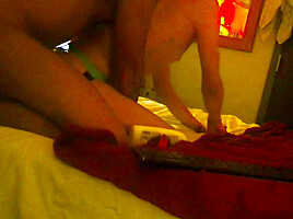 Latino twink loves Step daddy’s interracial big dick