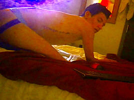 Latino twink loves Step daddy’s interracial big dick