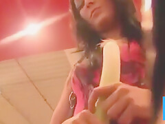 Leek Masturbation In Puplic Store And Restaurant