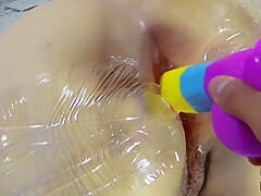 Leo Avant The Dildo From Honey Play Box Is Easily Absorbed By This Ass Hole  Get 20% Off With Code Sado