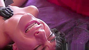 Lesbian Bound Gaged & Pussy Slapped