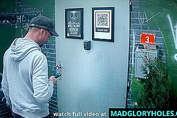 Lesbian Glory Hole And Extremely Huge Dildo